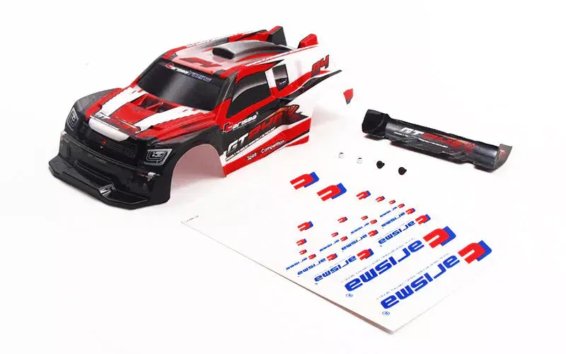 [CA-15647] Carisma RC - GT24R Red Pre-painted Body With Wing WB 119mm