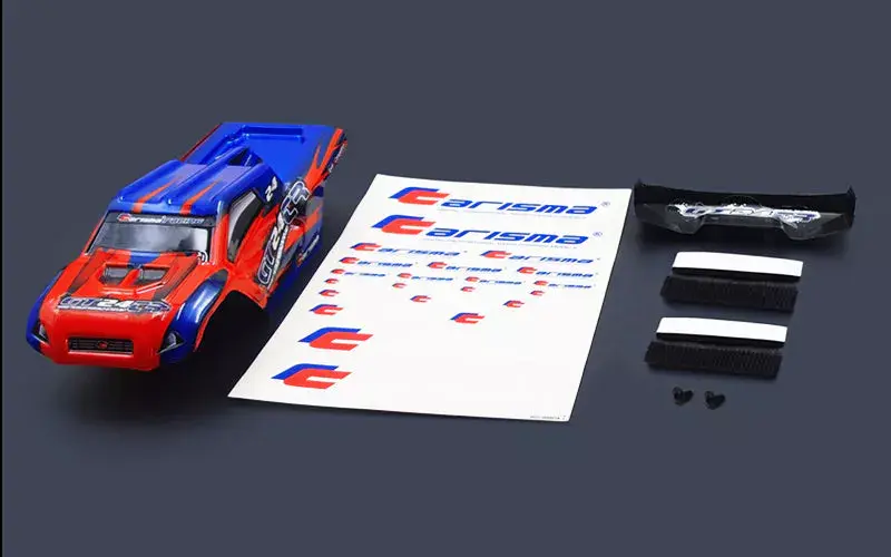 [CA-15688] Carisma RC - GT24TR Red/Blue Pre-painted Body with Wing