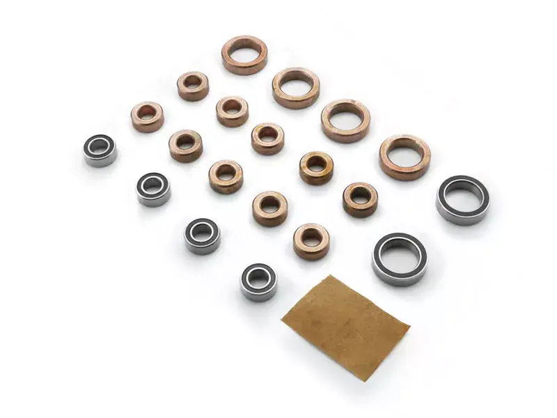 Carisma RC - SCA-1E Bearing - Bushing Set (14pcs 5x10x4, 6pcs 10x15x4)