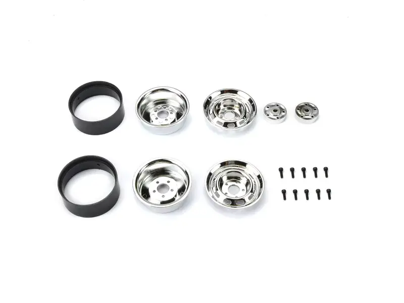 [CA-15985] Carisma RC - SCA-1E 1.9 Chrome Beadlock Wheel Set 2pcs