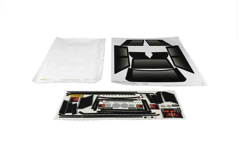 Carisma RC - SCA-1E Range Rover Decal Sheet