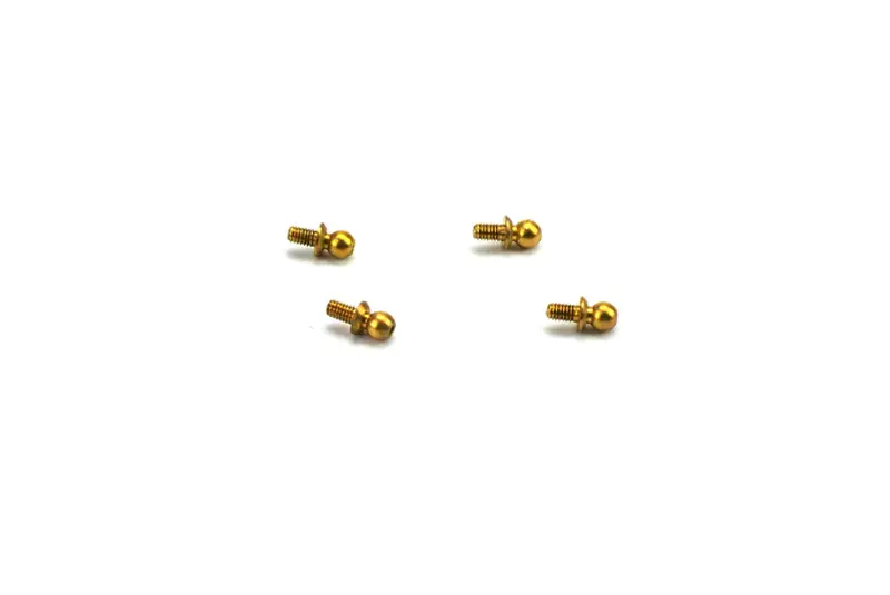 Carisma - MSA-1E 3.9 X3.95mm BALL STUDS SET (4)