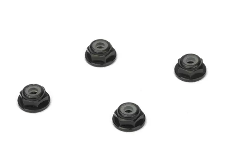 [CA-16092] Carisma - MSA-1E M2 Wheel Lock Nut Set (Black) 4pcs