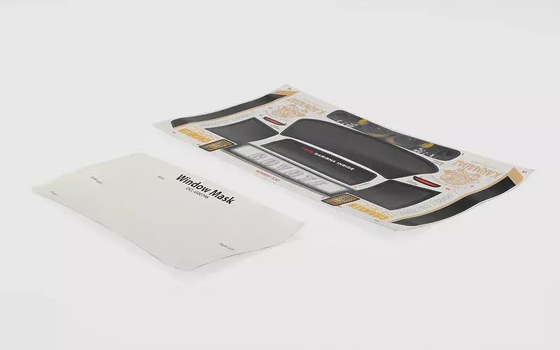 Carisma RC - SCA-1E Coyote Decal Sheet Set