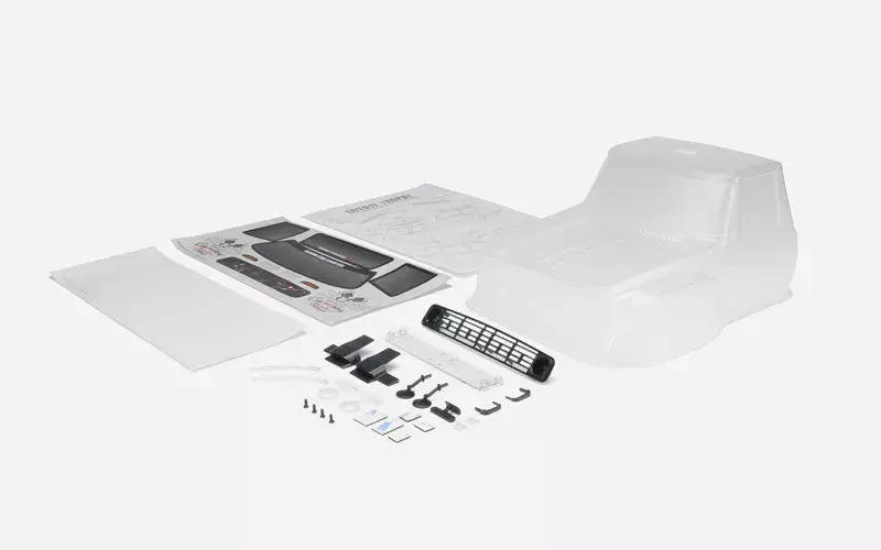 [CA-16322] Carisma RC - SCA-1E Coyote Trophy (Half Cab) Clear Body Set WB 285 & 313 mm