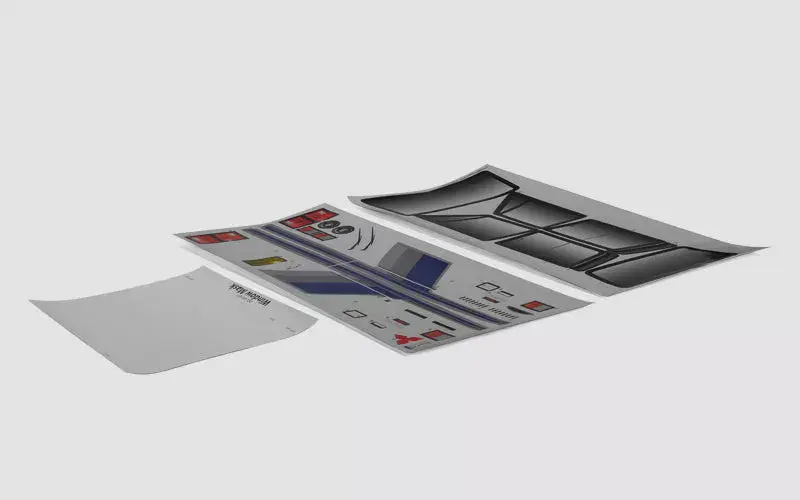 [CA-16342] Carisma RC - SCA-1E Mitsubishi Pajero XL-W Decal Set