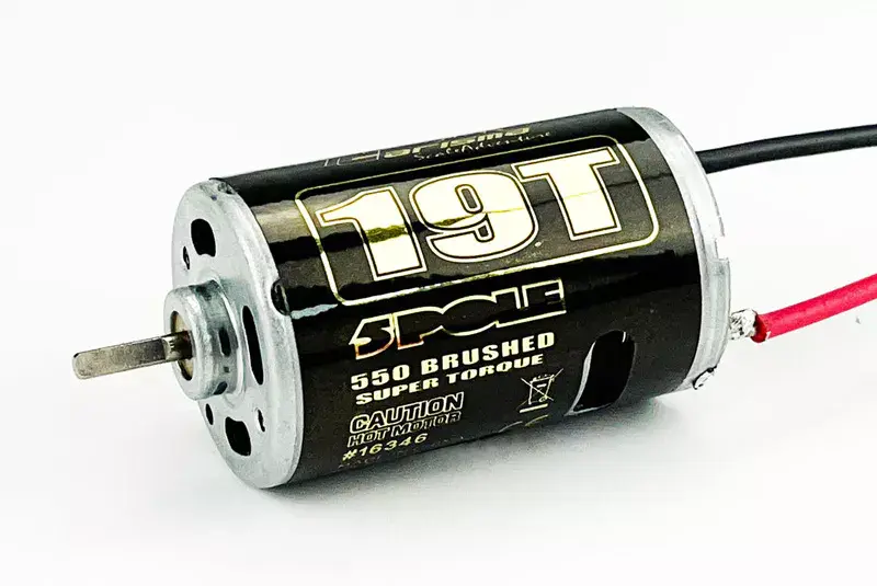 [CA-16346] Carisma RC - SCA-1E 19T 5 POLE 550 BRUSHED MOTOR