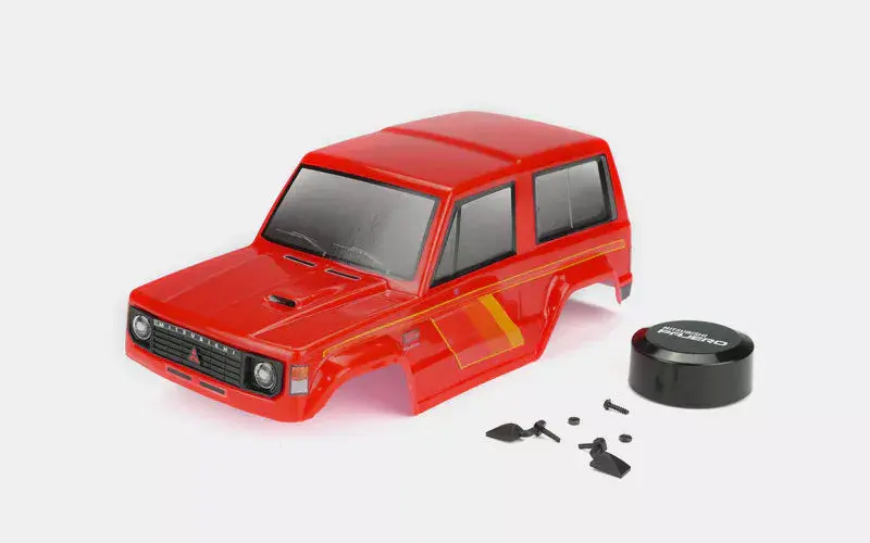 [CA-16353] Carisma RC - MSA-1E 2.0 Mitsubishi Pajero XL-W Painted Body Set Red