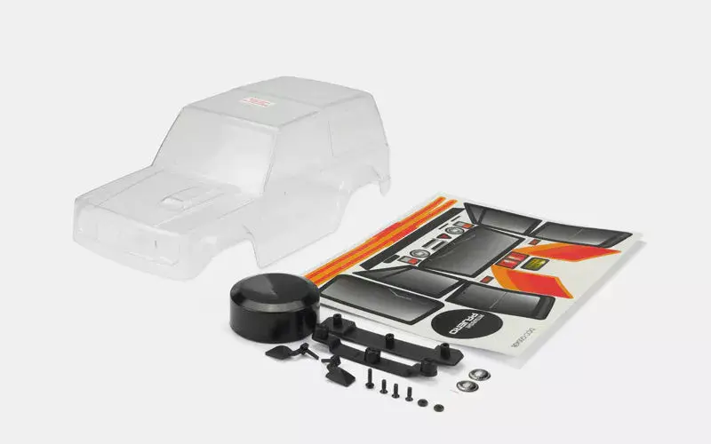 [CA-16360] Carisma RC - MSA-1E 2.0 Mit. Pajero Clear Body Set
