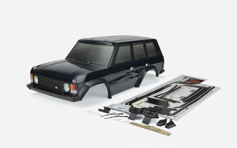 Carisma RC - SCA-1E Range Rover Painted Custom Body Set Oxford Blue 285 mm