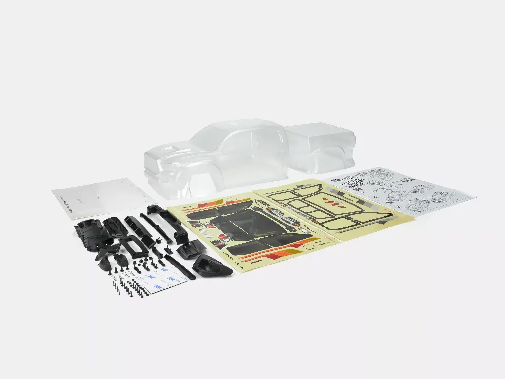 Carisma RC - SCA-1E Toyota Tacoma TRD Pro Clear Body WB 313 mm