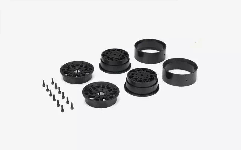 Carisma RC - SCA-1E Toyota Tacoma TRD Pro Beadlock Wheels Only 2pcs