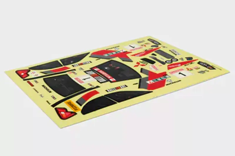 [CA-16422] Carisma RC - GT24 - Mitsubishi Lancer Evo IV WRC - Decal Sheet - Set