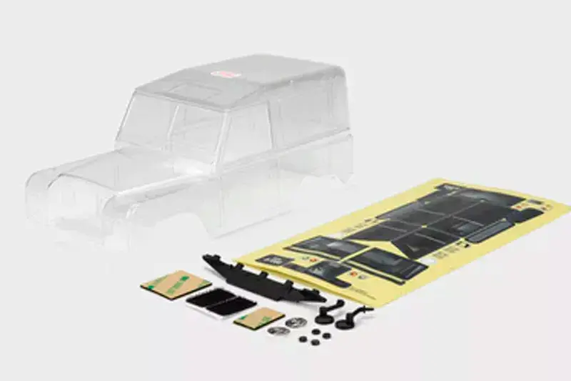 [CA-16428] Carisma RC - MSA-1E 2.0 S2A Clear Body Set - Land Rover