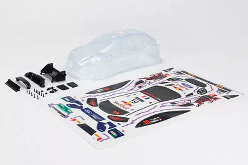 [CA-16448] Carisma RC - GT24 M-Sport 2022 PUMA Hybrid Rally1 Clear Body Set