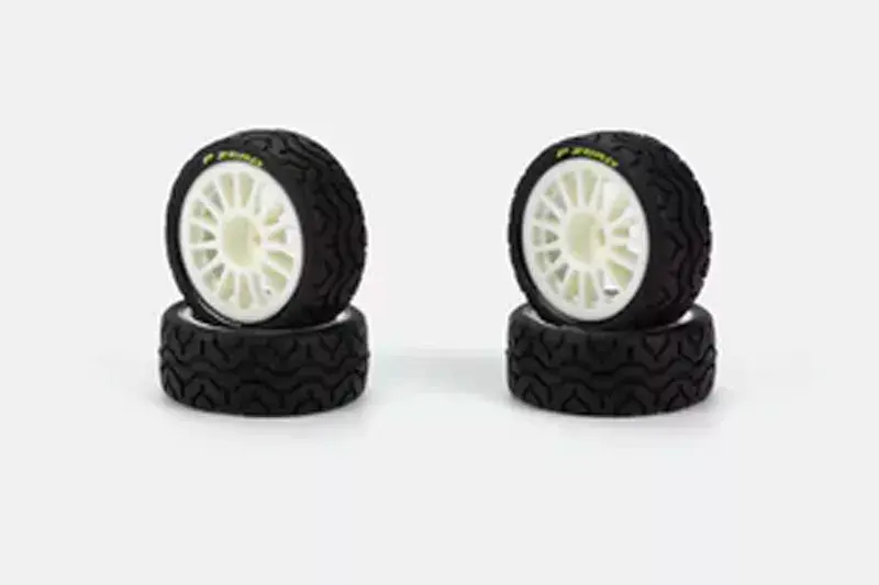 [CA-16459] Carisma RC - GT24 M-Sport 2022 PUMA Hybrid Rally1 Wheel & Tires Set 4pcs