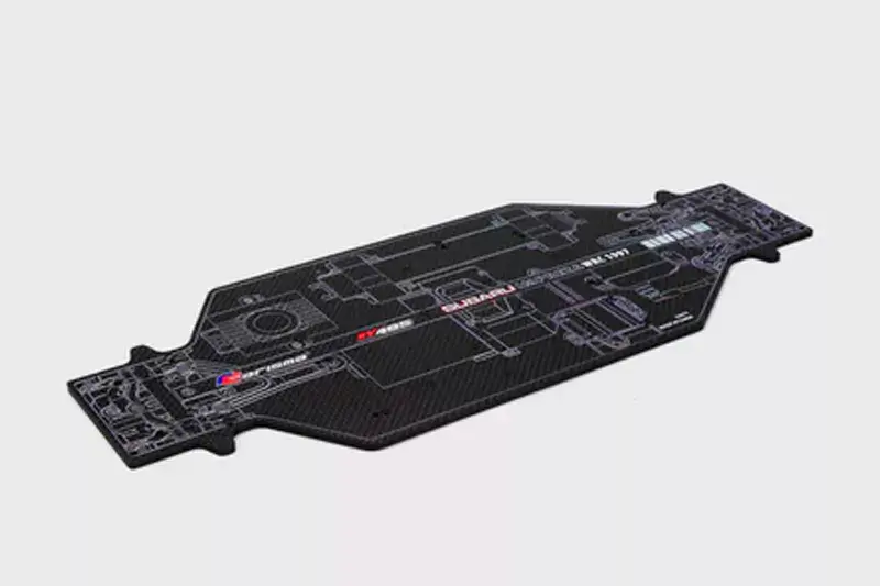 [CA-16474] Carisma RC - M48S - 3mm Carbon Fibre Chassis Plate 1Pc