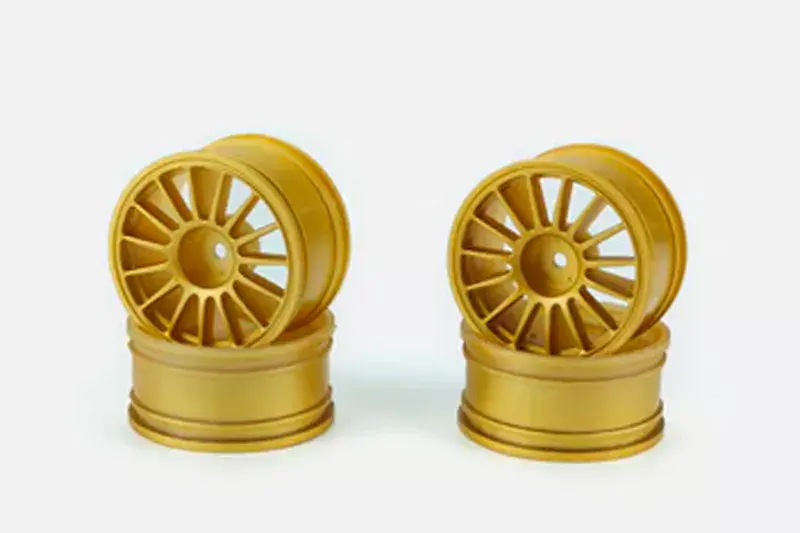 [CA-16479] Carisma RC - M48S - Multi Spoke Wheels - Gold - Set 4 Pcs